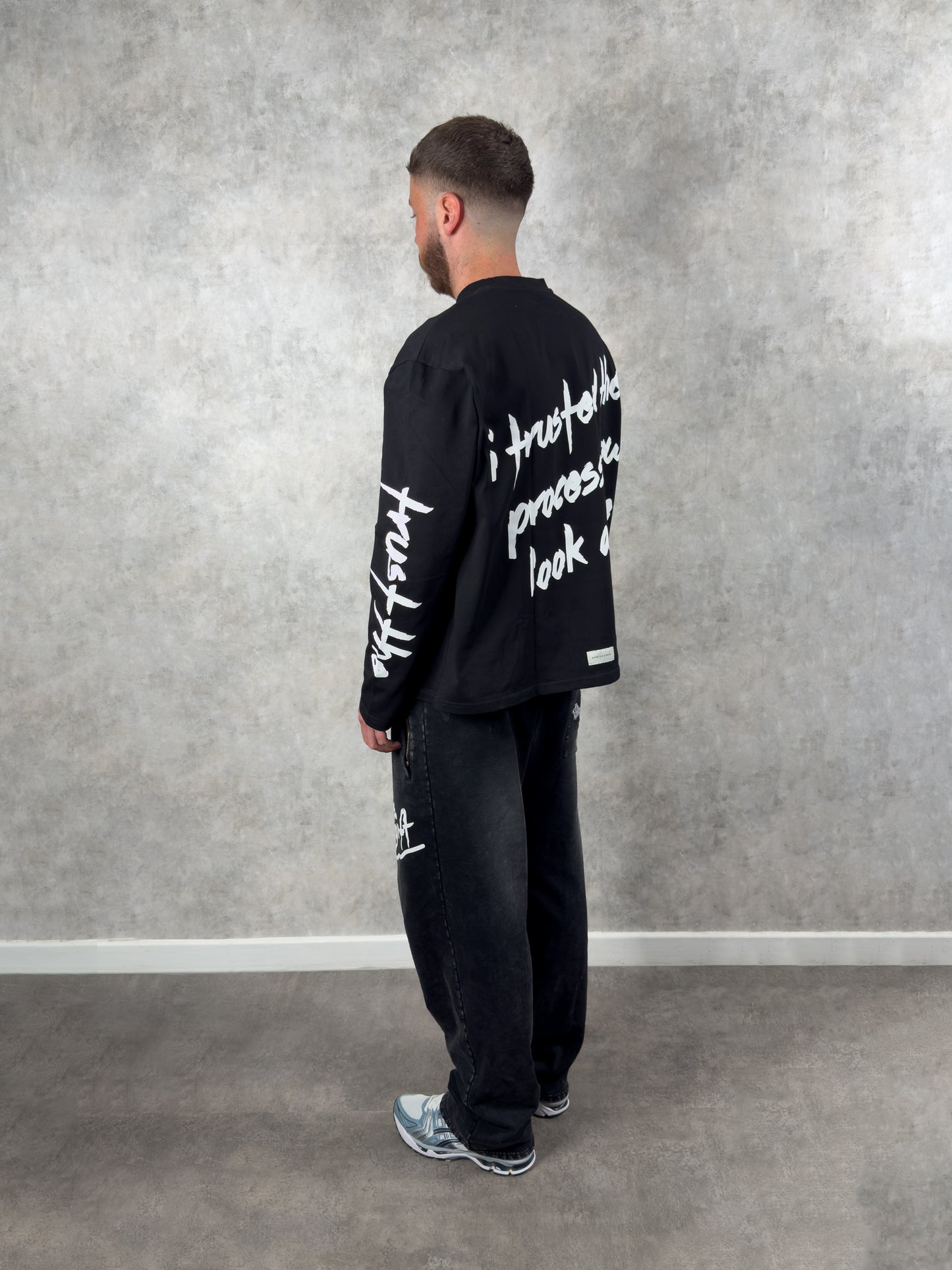 PROCESS LONG SLEEVE TEE - BLACK
