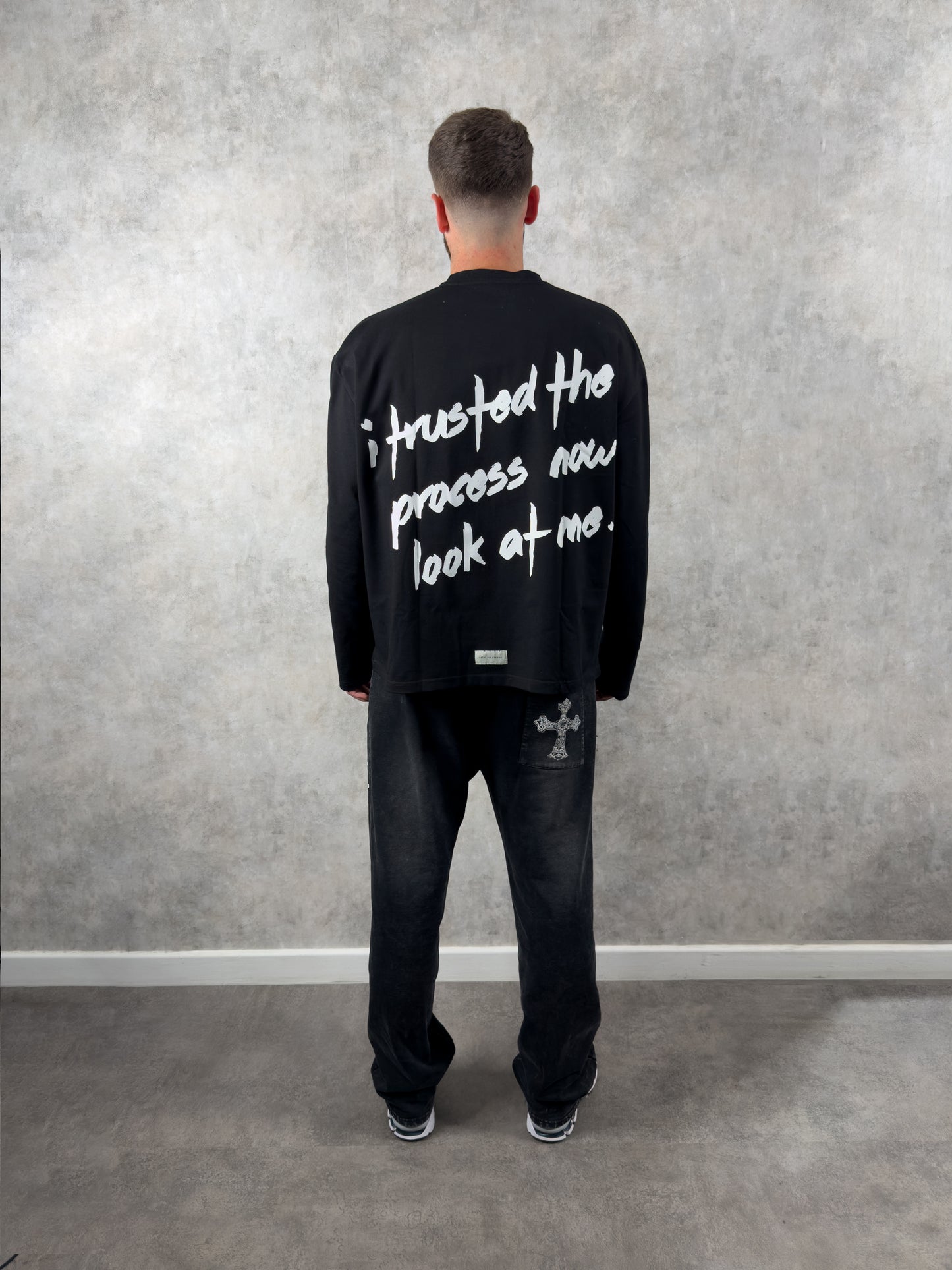 PROCESS LONG SLEEVE TEE - BLACK