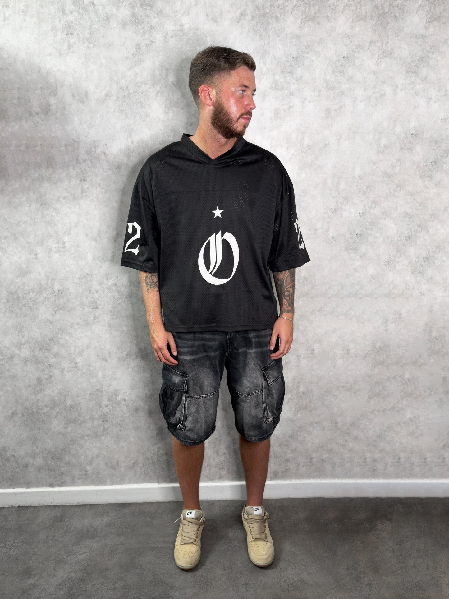 SIGNATURE O JERSEY - BLACK