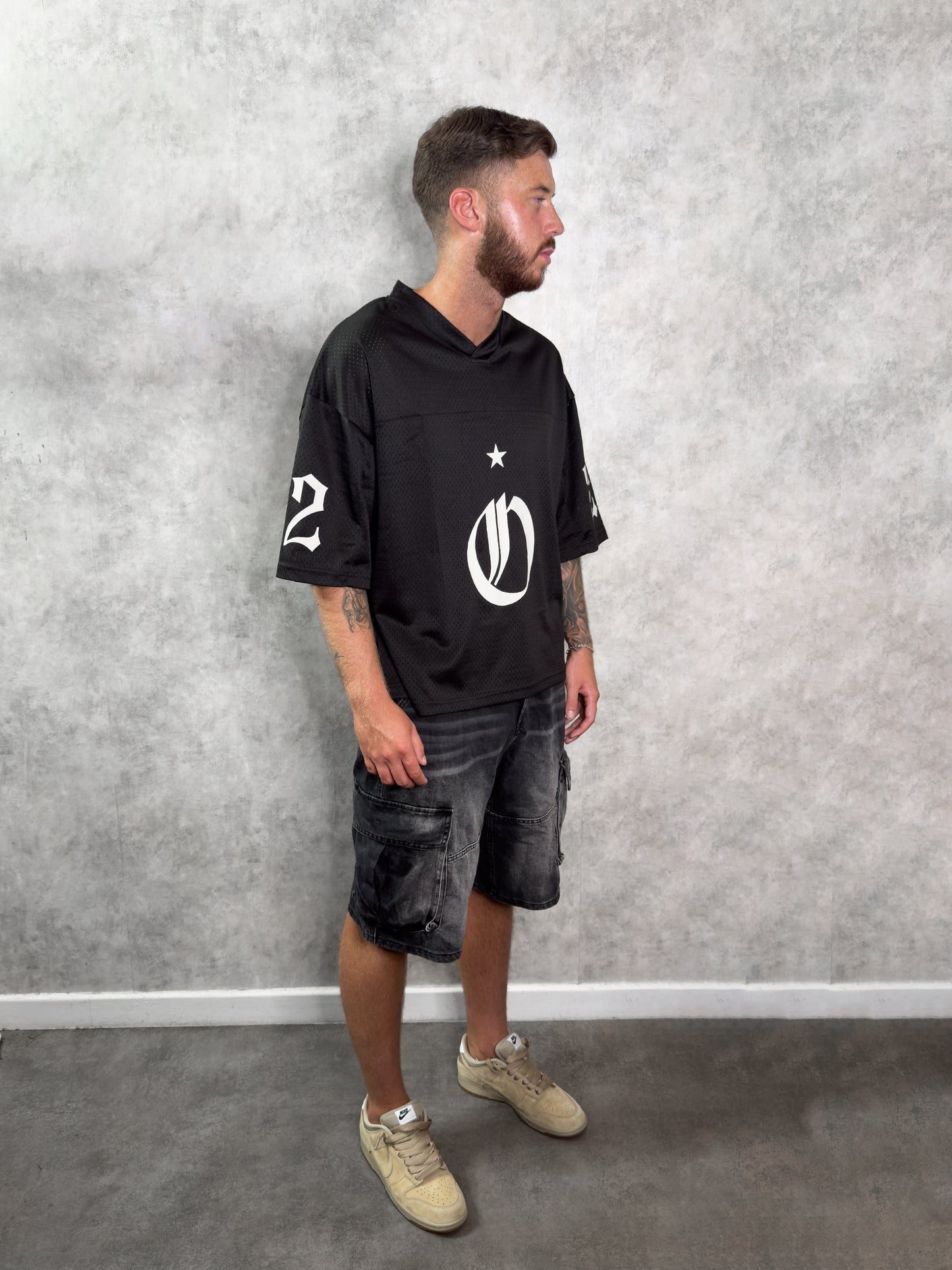 SIGNATURE O JERSEY - BLACK