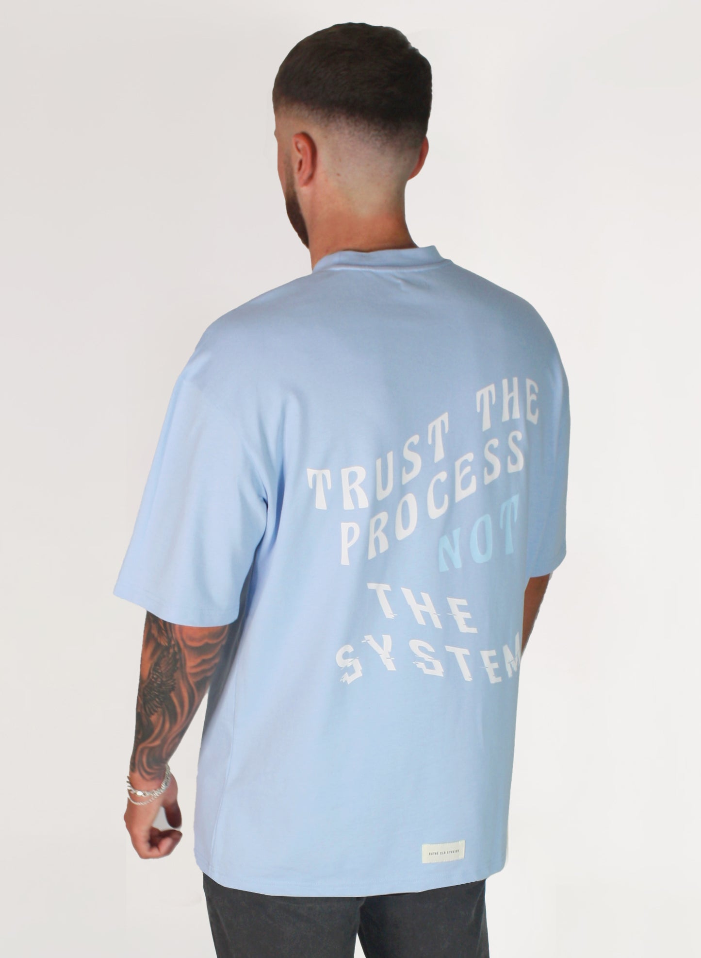 SYSTEM T-SHIRT | BABY BLUE